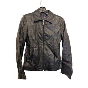 Wilsons Leather Womens Black Jacket S 100% Leather